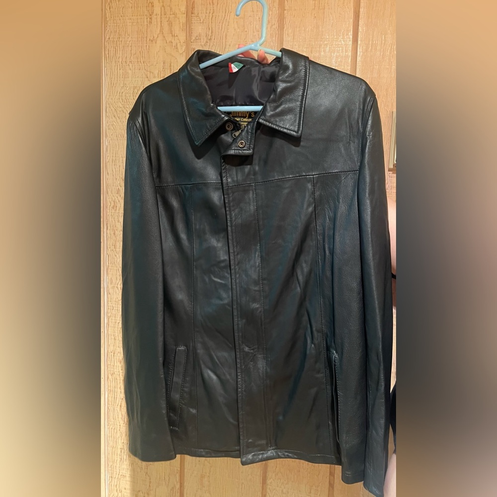 Brand New Leather Jacket from Florence, Italy- Jimmy’s